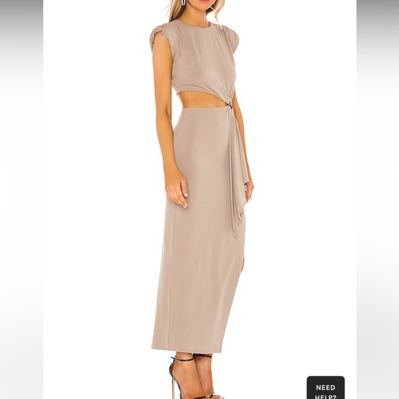 Lovers and Friends Encore Dress- Taupe - Picture 2 of 8